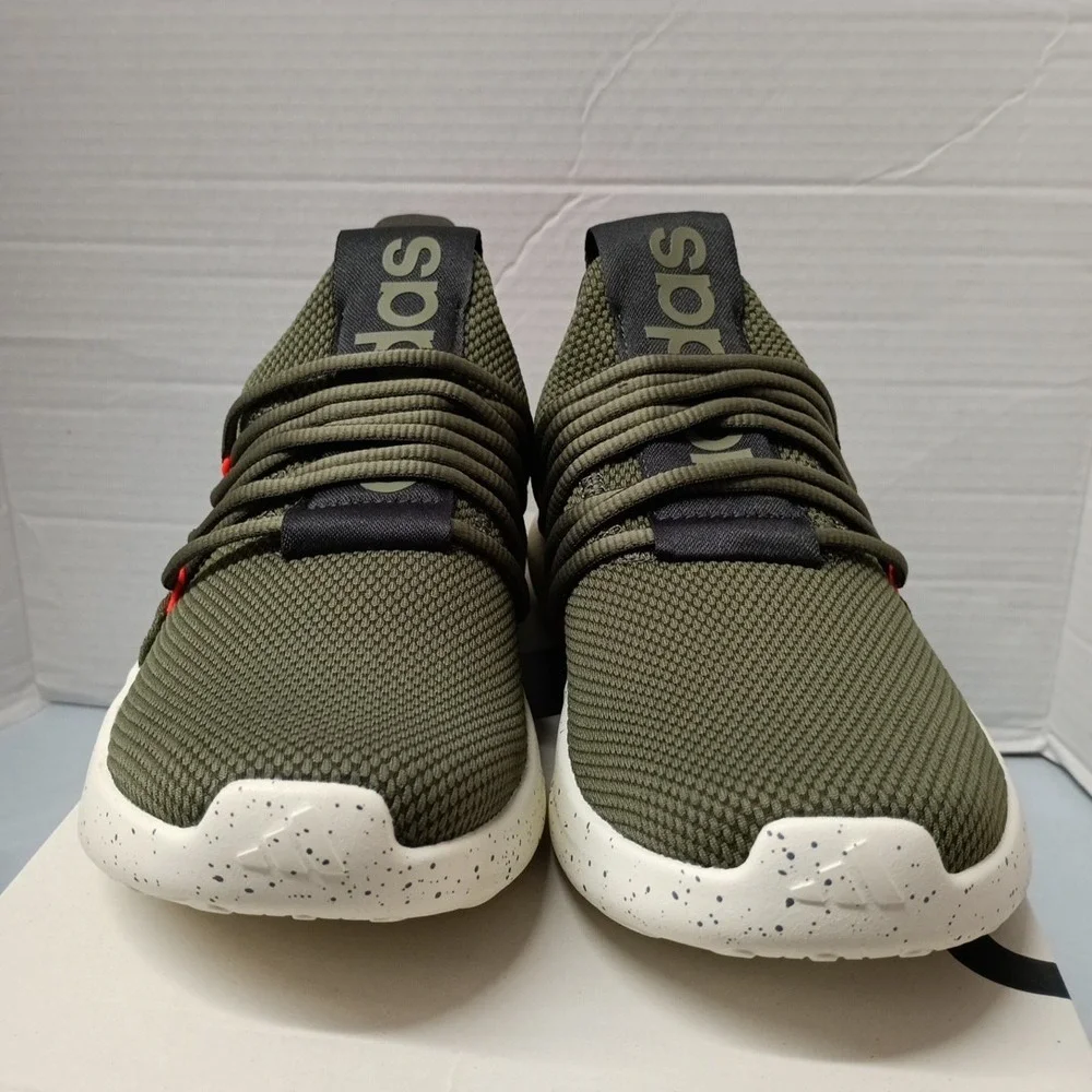 Adidas Lite Racer Adapt 7.0 Shoes Men's Sz 8 Olive Green Sneakers Slip On IH7723